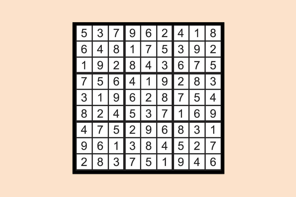 Kostenlose Sudoku