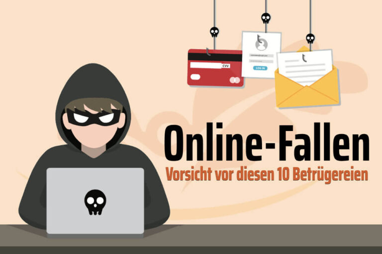 Online-Fallen: Vorsicht vor Betrugsmaschen