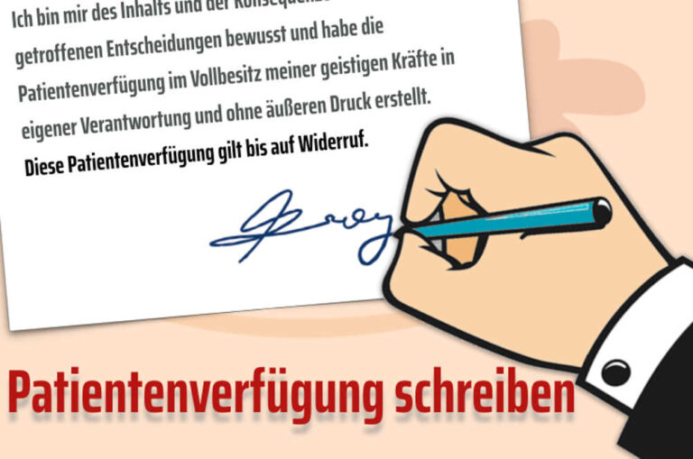 Patientenverfügung: So regeln Sie ihre Behandlung