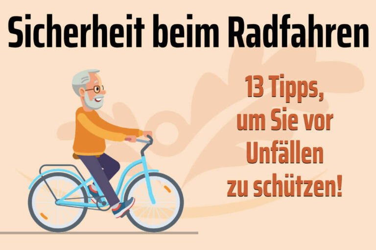 Sicherheit beim Radfahren: Tipps für Ältere