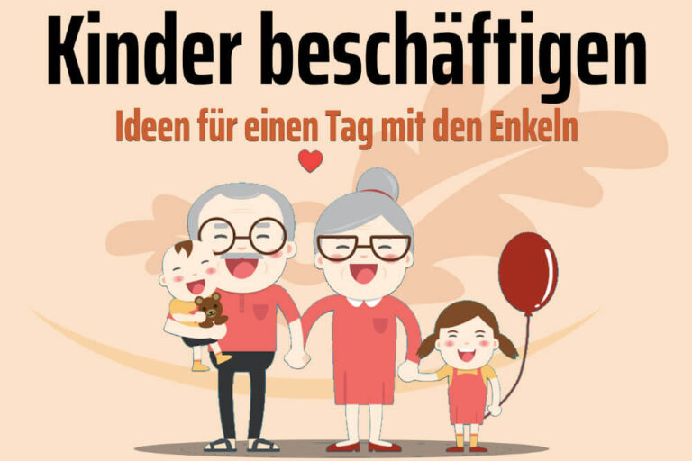Kinder beschäftigen: Spiele ab 2 Jahre + drinnen & draußen