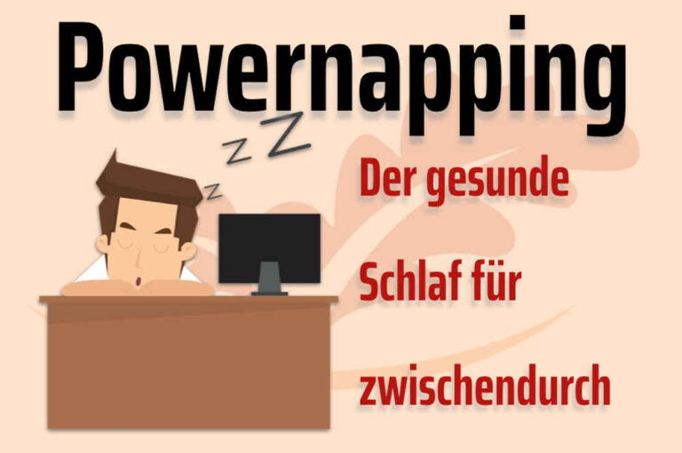 Powernap: Fit durch erholsamen Mittagsschlaf