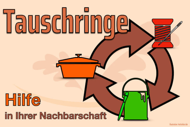 Tauschringe: Nachbarschaftshilfe für jeden