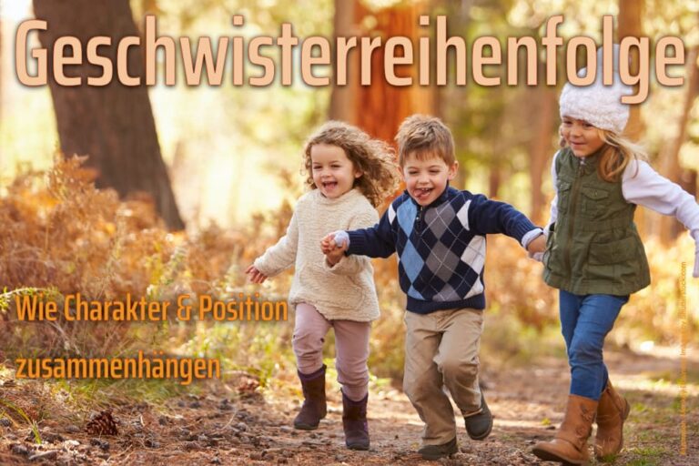 Geschwisterreihenfolge: Bedeutung für den Charakter