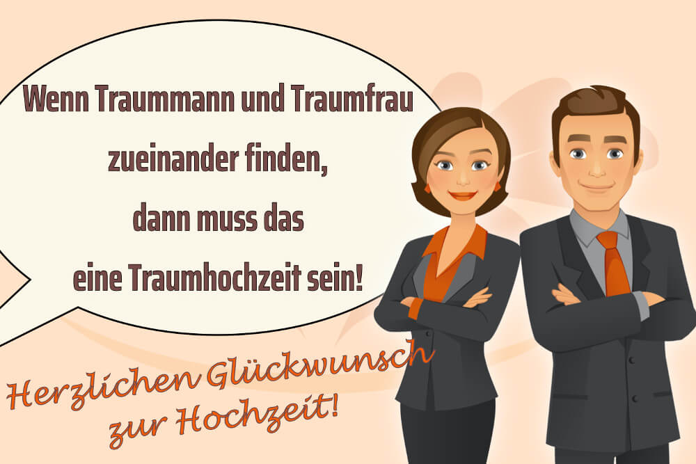 Hochzeitssprueche Traummann Traumfrau Traumhochzeit Karte Gaestebuch