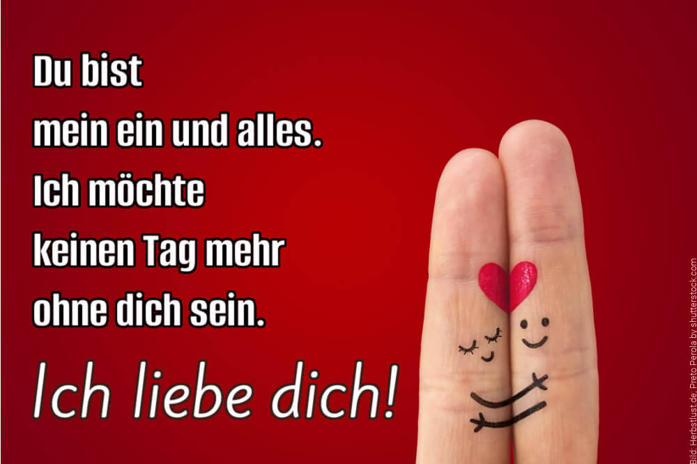 Valentinstag Spruchbild Liebesspruch