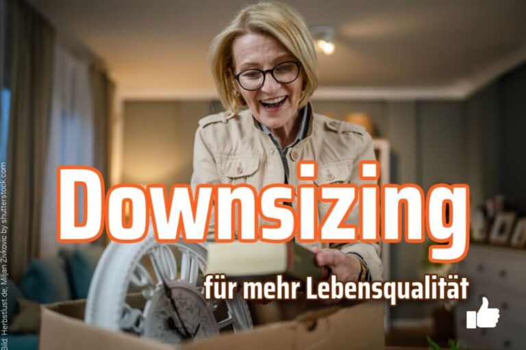 Downsizing: Den Haushalt verkleinern – praktische Tipps