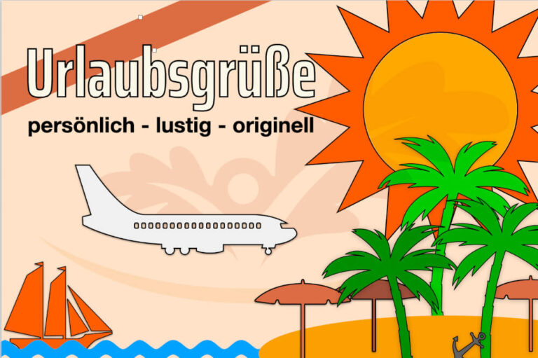 Urlaubsgrüße: Ideen + Tipps für deinen Gruß aus dem Urlaub