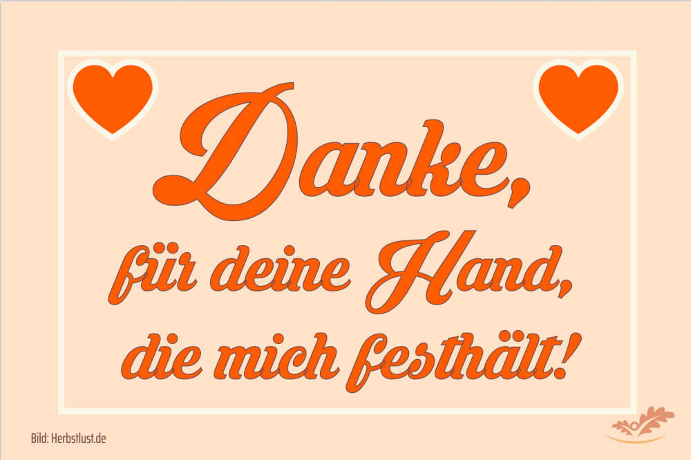 Danke Fuer Deine Hand